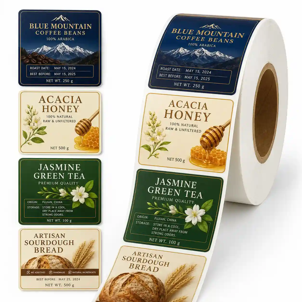 Custom Printed Labels